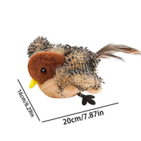 Medidas aproximadas de Aleteo, pájaro interactivo para gatos